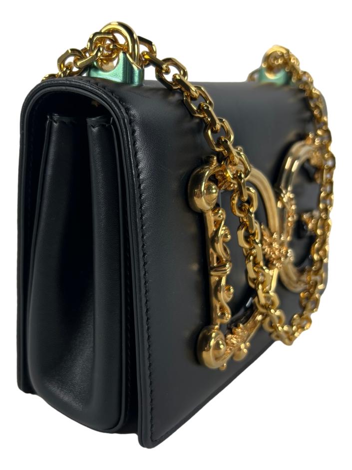 Bolsa Tiracolo Dolce & Gabbana DG Girls Preta - CYCF1 Original