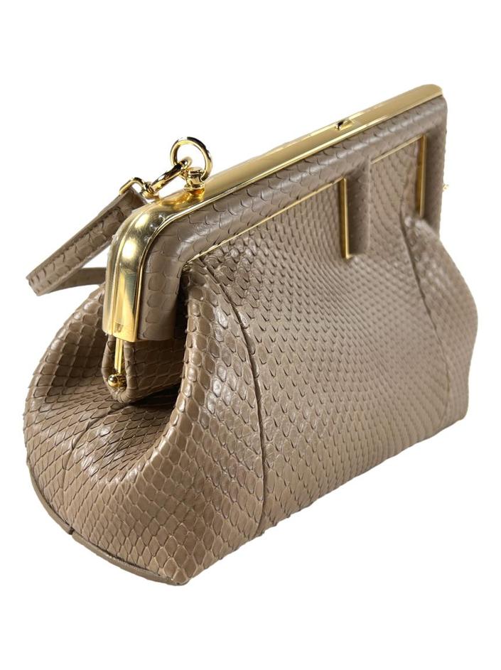 Bolsa Tiracolo Fendi First Python Bege - DBZZ8 Original | Etiqueta