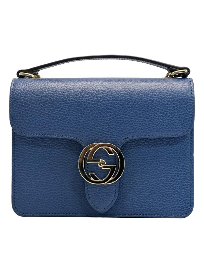 Bolsa Tiracolo Gucci GG Interlocking Azul - CNFH13 Original