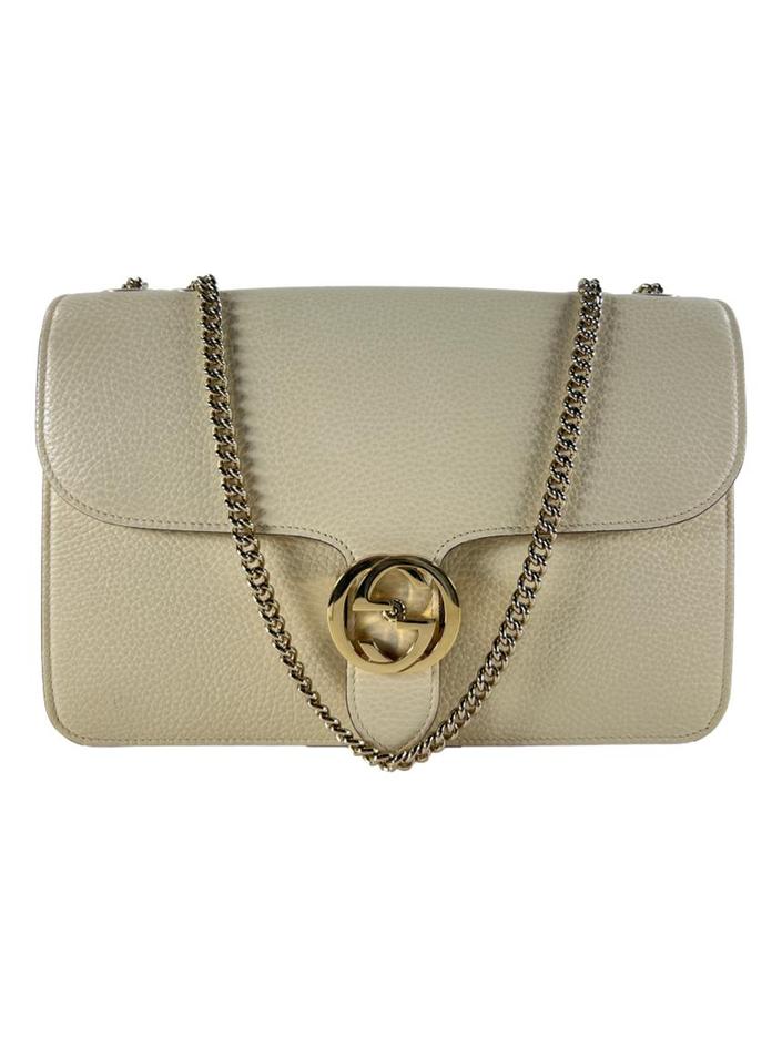 Bolsa Tiracolo Gucci Interlocking G Off White - CEIK121 Original