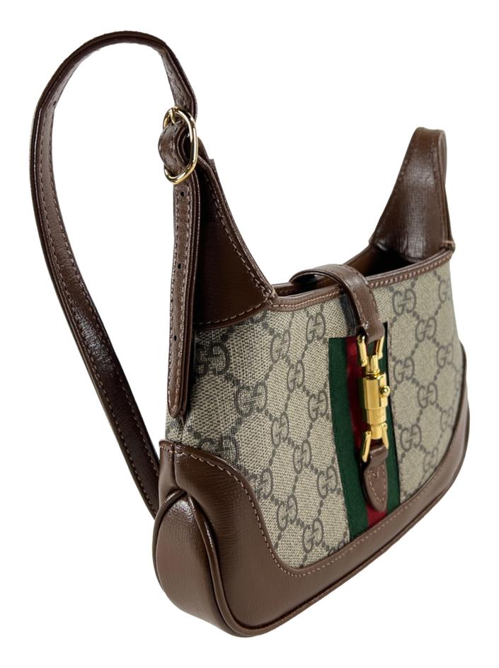 Bolsa Tiracolo Gucci Jackie 1961 Mini GG Supreme Monograma - CXVP1