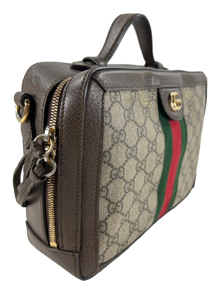 Bolsa Tiracolo Gucci Ophidia GG Supreme Bege - CJNE28 Original