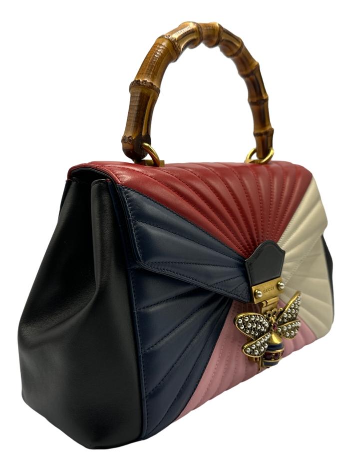 バッグ GUCCI Bolsa Tiracolo Gucci Queen Margaret Bamboo Colorida - COGC3
