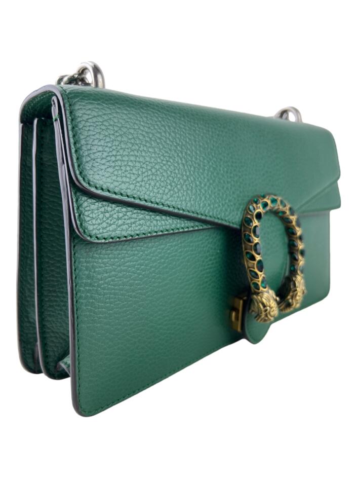 Bolsa Tiracolo Gucci Small Dionysus Couro Verde - BIXG1 Original