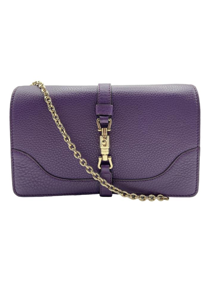 Bolsa Tiracolo Gucci Wallet on Chain Broadway Piston Roxa - DUQ725