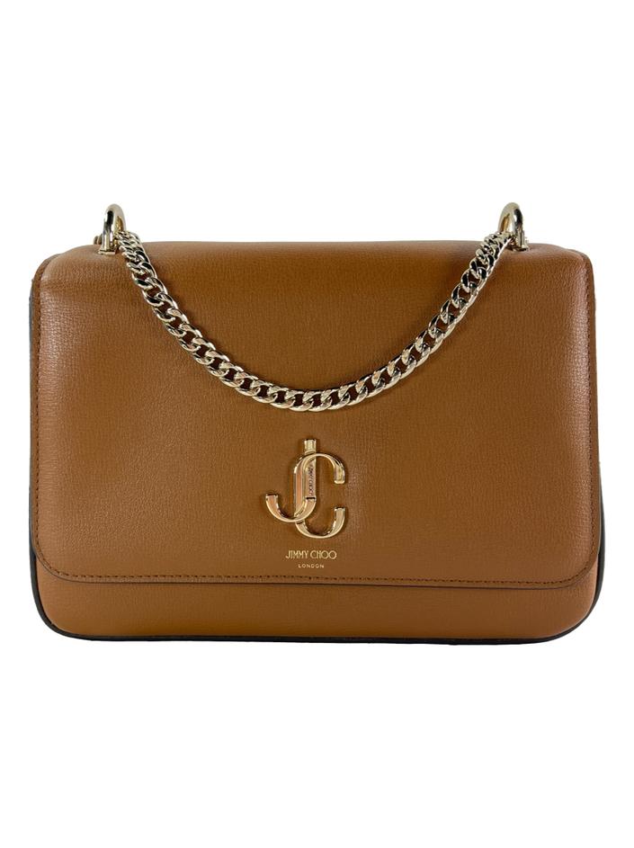 Bolsa Tiracolo Jimmy Choo JC Couro Caramelo - ZWD20 Original