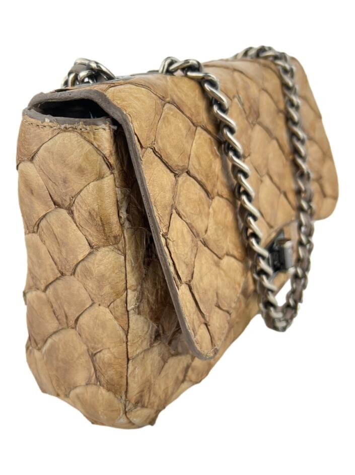 Bolsa Tiracolo La Spezia Chain Marrom - CJTQ1 Original | Etiqueta