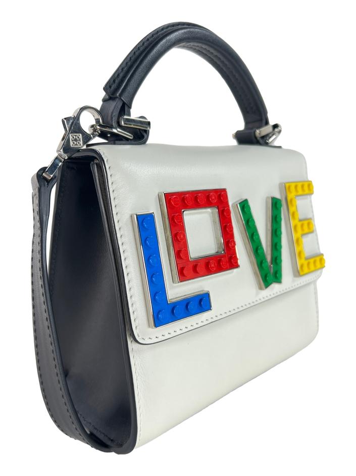 Bolsa Tiracolo Les Petits Joueurs Alex Love Branca - COHO2