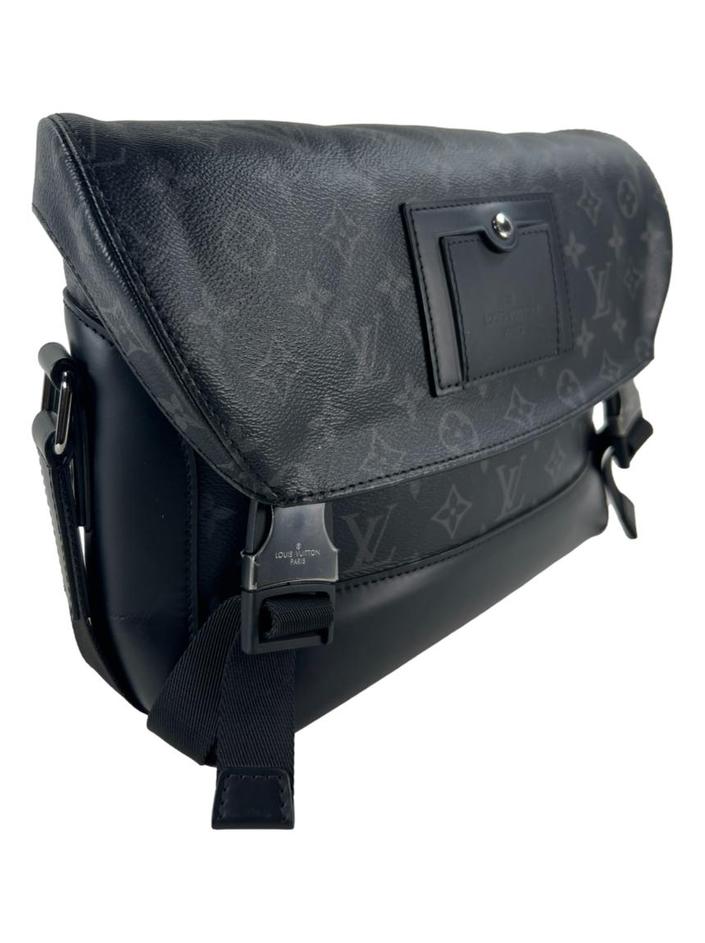 バッグ Louis Vuitton Eclipse Messenger Voyage Bolsa Tiracolo Louis Vuitton Messenger Voyager PM Monogram Eclipse