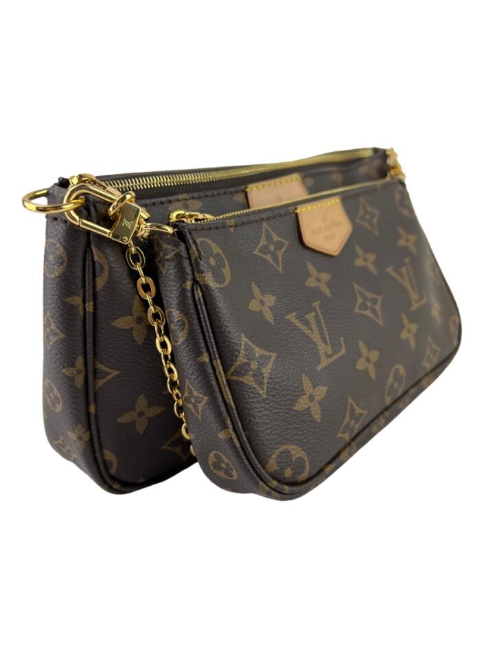 Bolsa Tiracolo Louis Vuitton Multi Pochette Accessoires Monogram