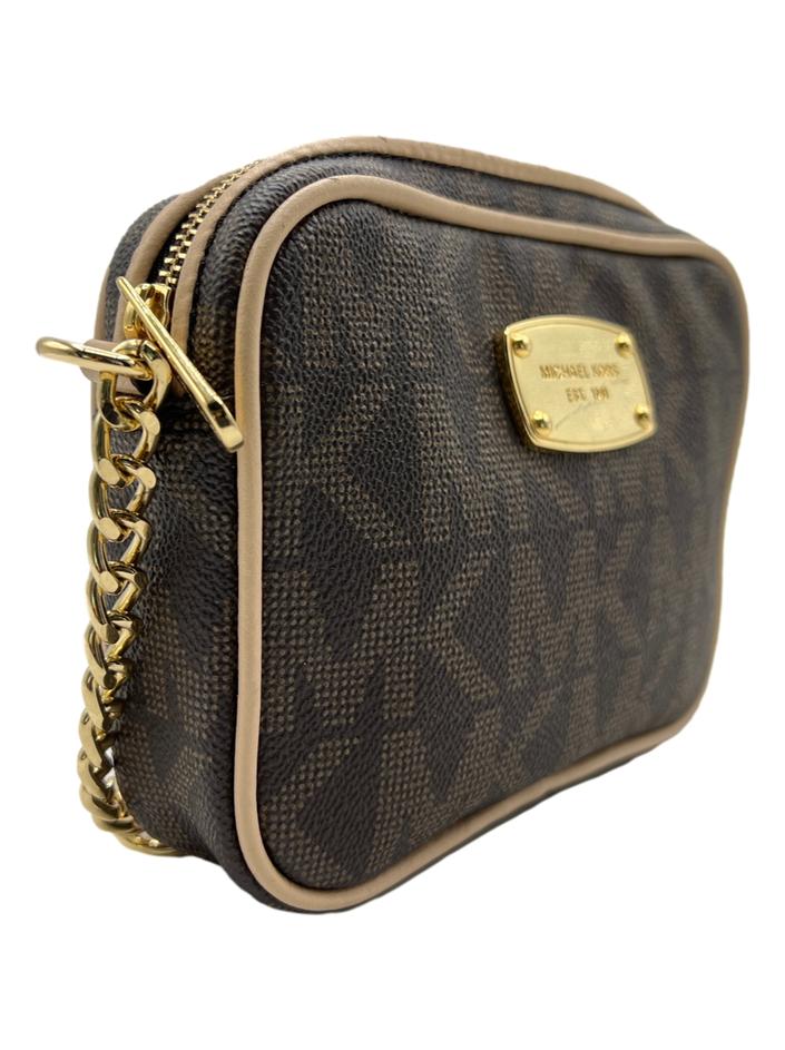 Bolsa Tiracolo Michael Kors Jet Set Mini Monograma - CZIX1