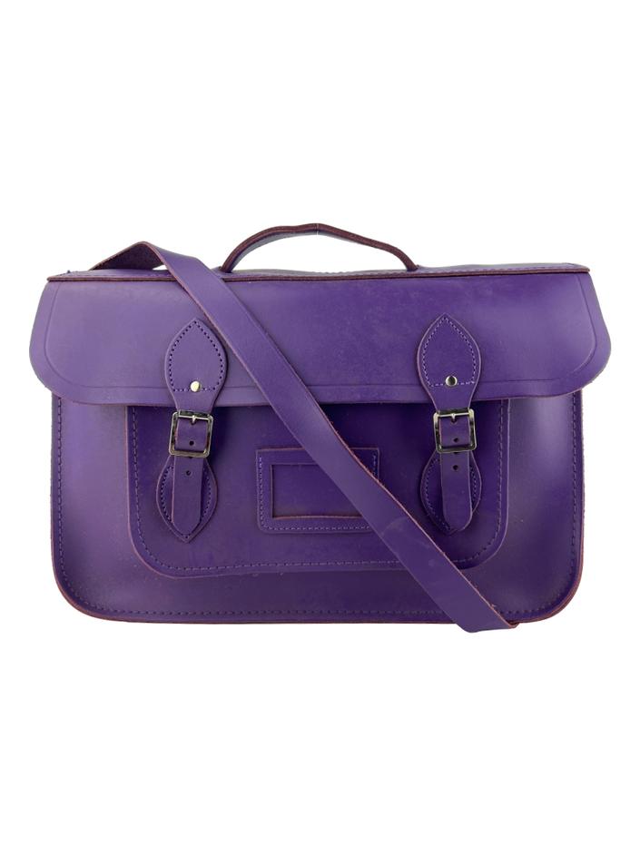 Bolsa Tiracolo The Cambridge Satchel Company Couro Roxa - CPDB1