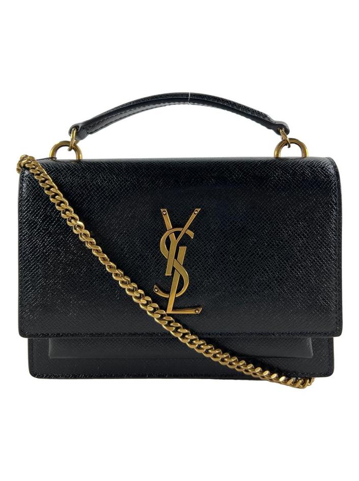 Bolsa Tiracolo Yves Saint Laurent Sunset Woc Preta - DCXO5