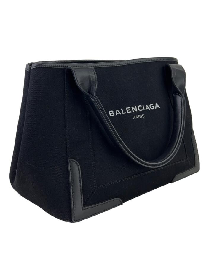 Bolsa Tote Balenciaga Cabas Logo S Preta - CEWT6 Original