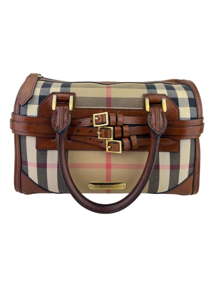 Burberry bridle house check medium canterbury orders tote