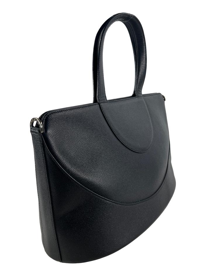 Bolsa Tote Bvlgari Shopping Decolette Preta Vintage - FQD86