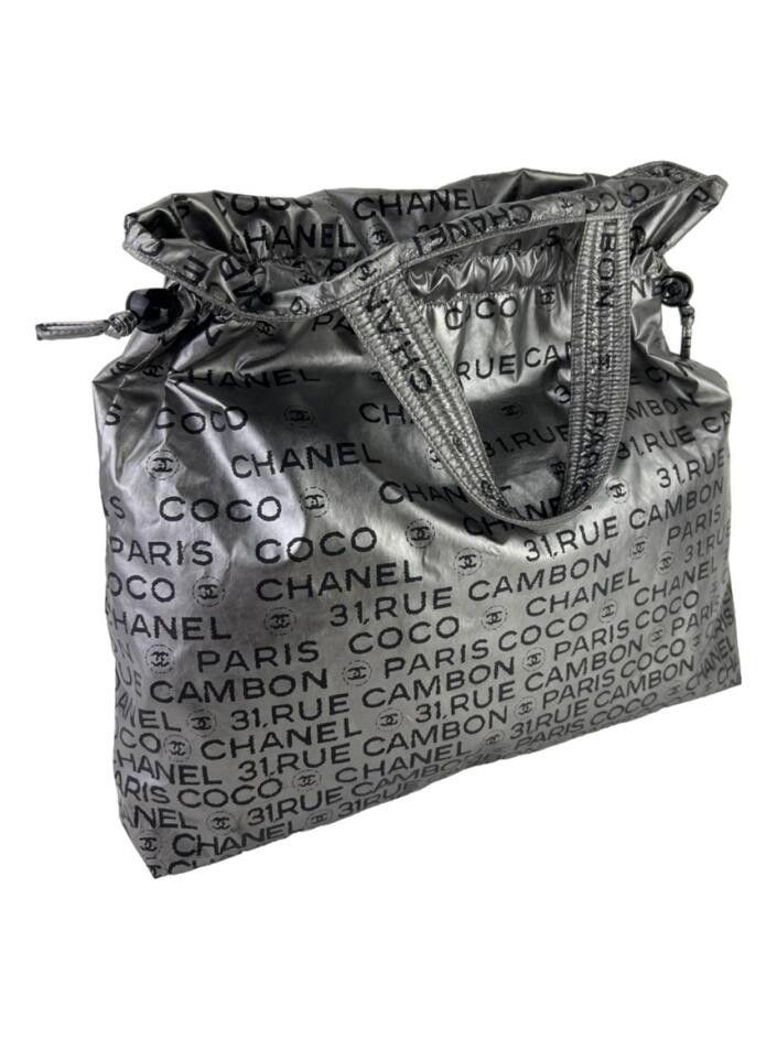 【 CHANEL 】 トートバッグ 31 RUE CAMBON PARIS Bolsa Tote Chanel 31 Rue Cambon Prateada - CIRG4 Original