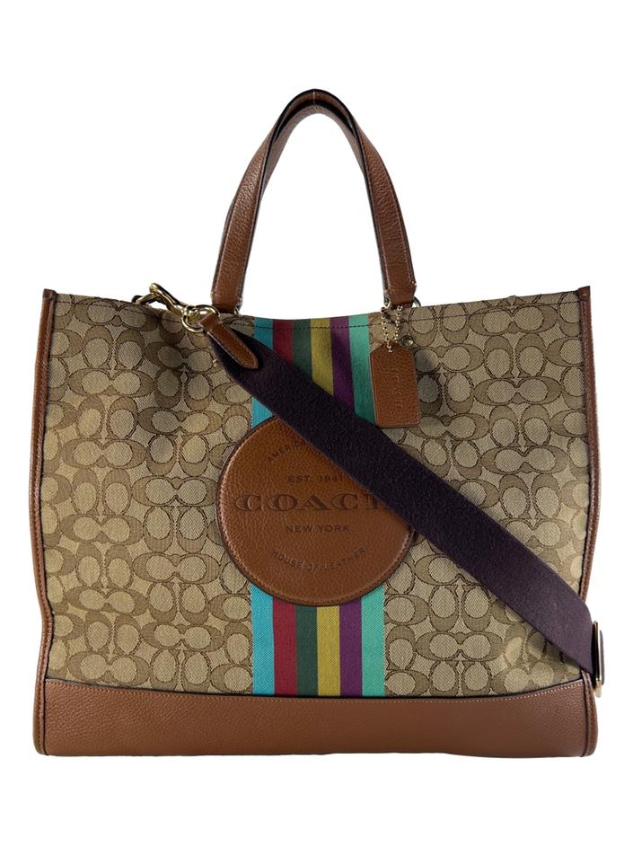 Bolsa Tote Coach Dempsey 40 Signature - CZYC15 Original | Etiqueta