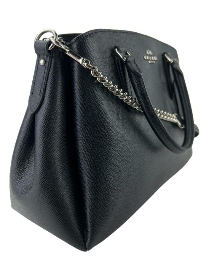 Bolsa Tote Coach Sage Carryall Preta - HWF3 Original | Etiqueta Única