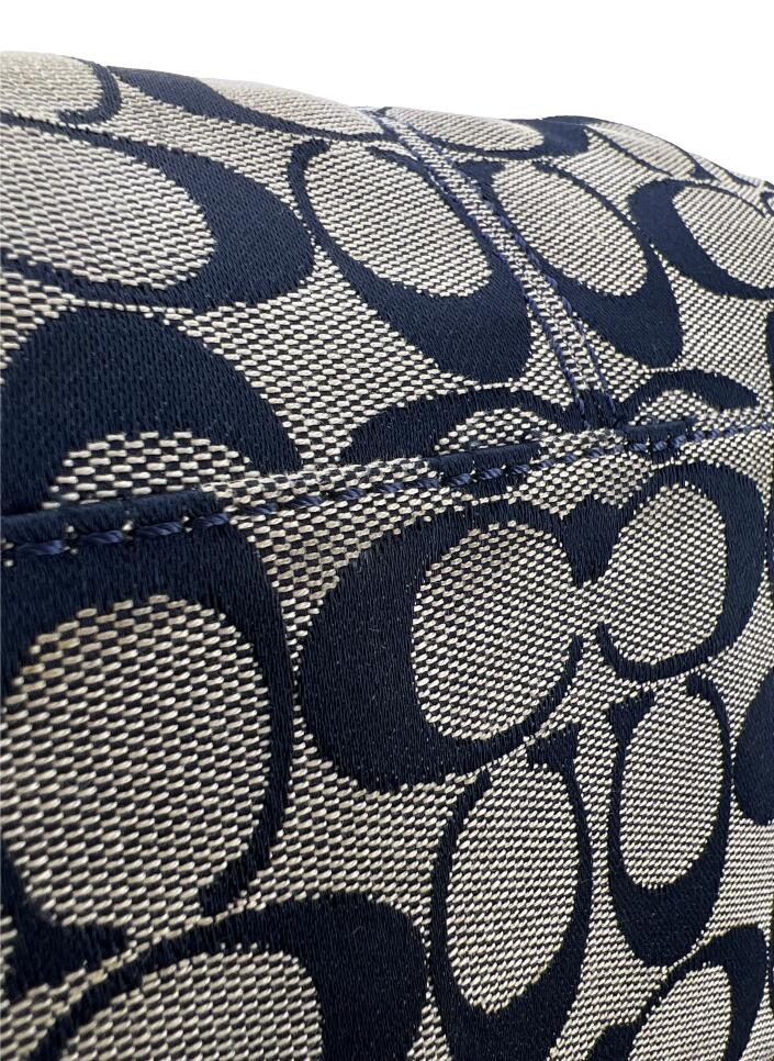 Bolsa Tote Coach Soho Signature Azul - CFVR1 Original | Etiqueta Única