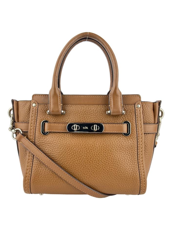 Bolsa Tote Coach Swagger 21 Marrom CETK4 Original Etiqueta Única