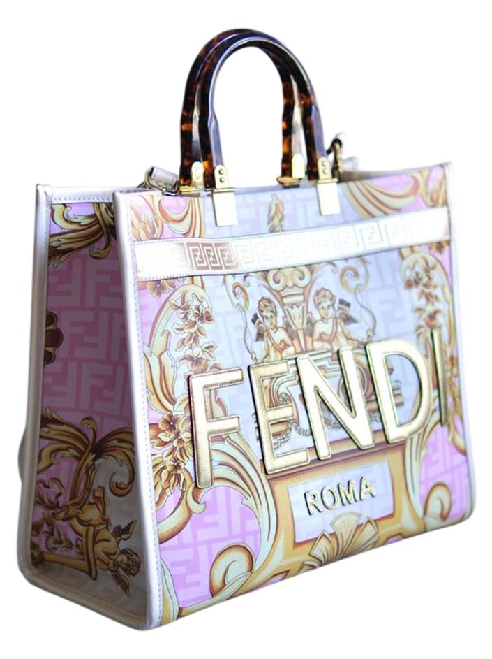 Bolsa Tote Fendi X Versace Fendace Sunshine - AFQH1164 Original