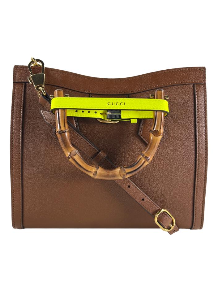 Bolsa Tote Gucci Diana Bamboo Marrom - COCQ25 Original | Etiqueta