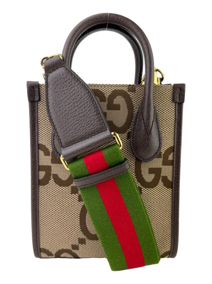 バッグ GUCCI mini tote bolsa-tote-gucci-jumbo-gg-mini