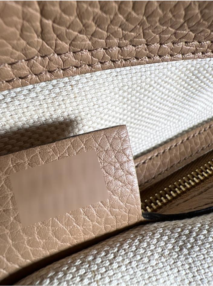 Bolsa Tote Gucci Soho Top Handle Bege - DBGD7 Original | Etiqueta Única