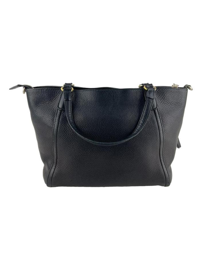 Bolsa Tote Gucci Soho Top Handle Pebbled Preta - CQZO3 Original ...