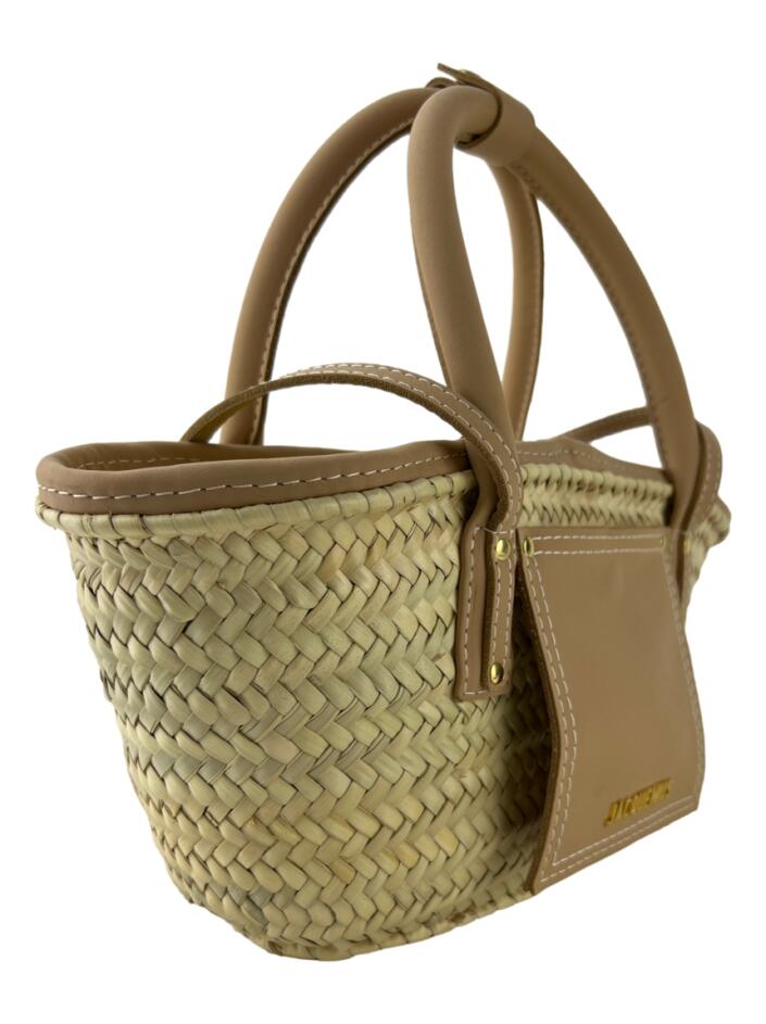 Bolsa Tote Jacquemus Le Panier Soli Bege - FJP51 Original