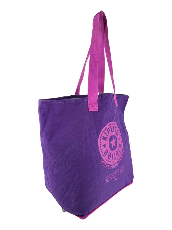 Bolsa Tote Kipling Hip Hurray Roxa - NZX79 Original | Etiqueta Única