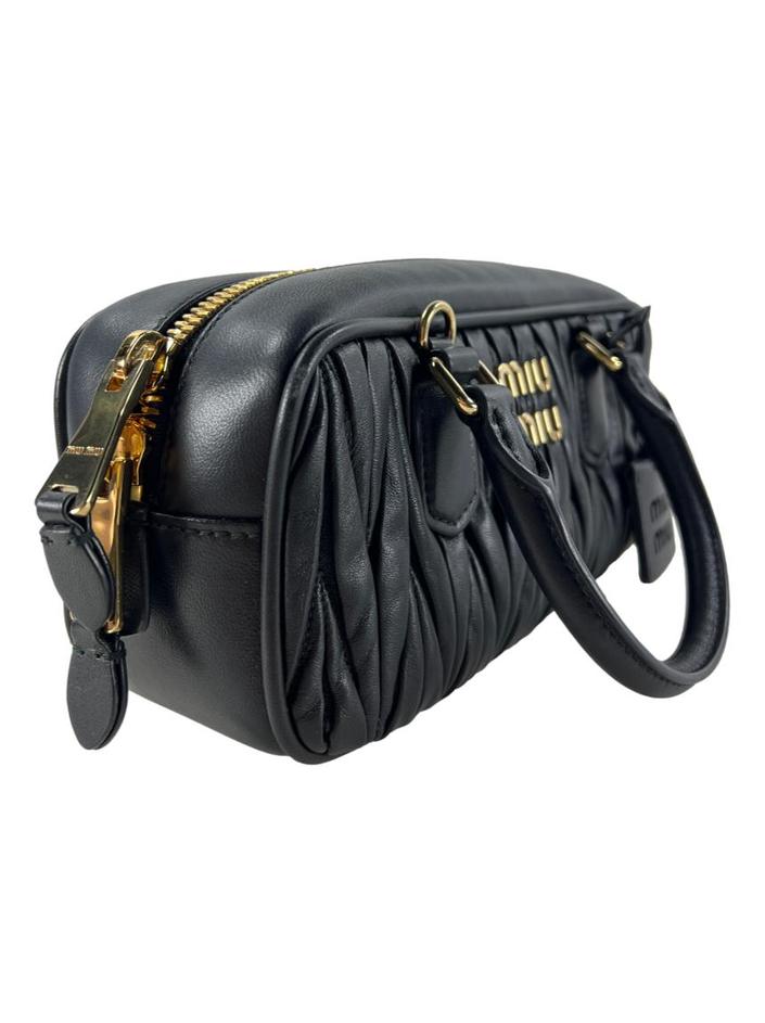 Bolsa Tote Miu Miu Arcadie Matalassê Preto - DEVF1 Original