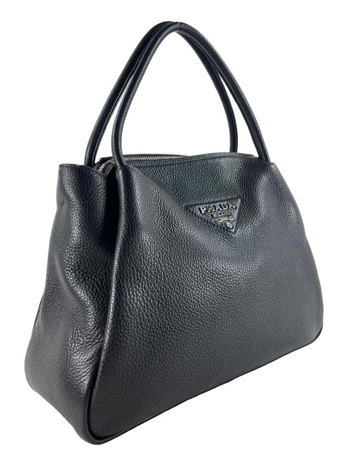 Bolsa Tote Prada Triangle Logo Vitello Daino - CQSN37 Original