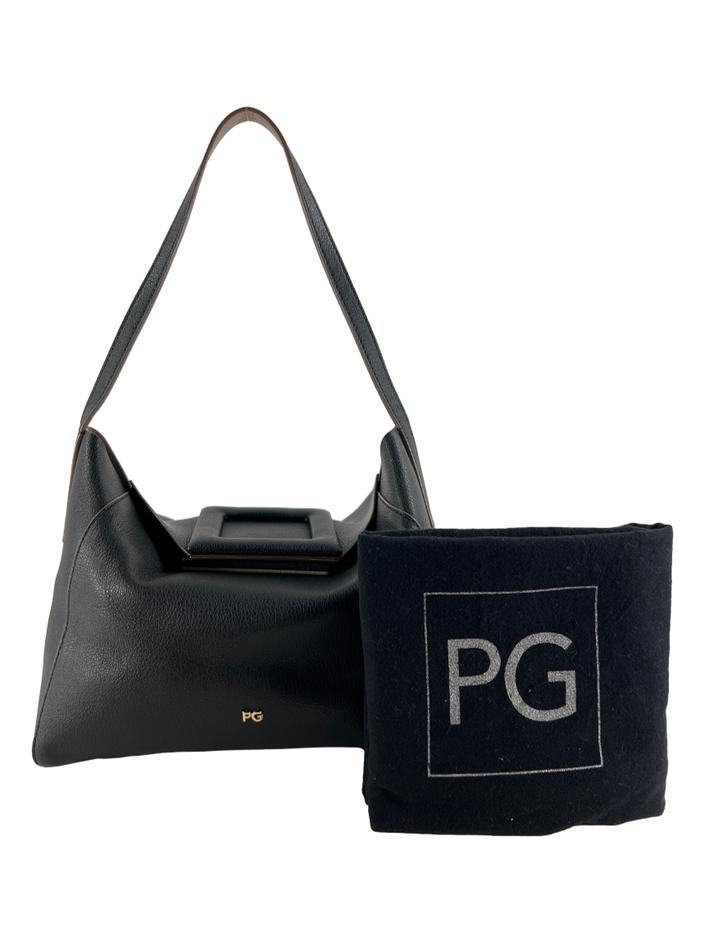 Bolsa Tote Purificacion Garcia Marco Preta NZX127 Original Etiqueta bolsa-tote-purificacion-garcia-marco-preta-nzx127-original-etiqueta