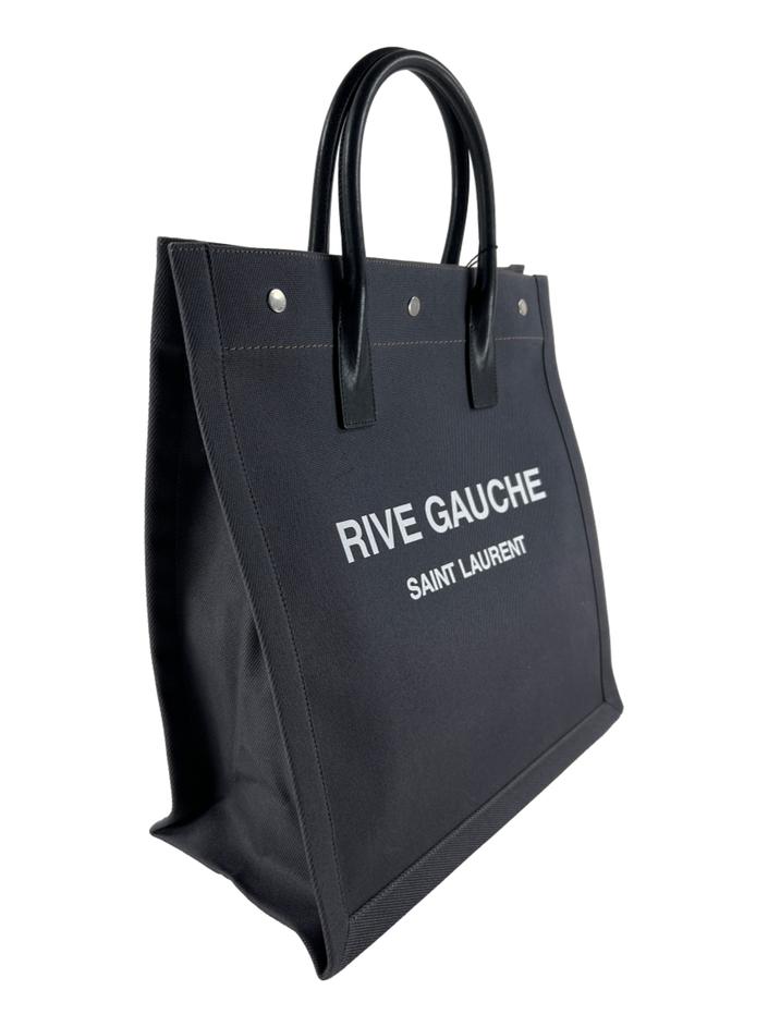 Bolsa Tote Yves Saint Laurent Rive Gauche North South Cinza