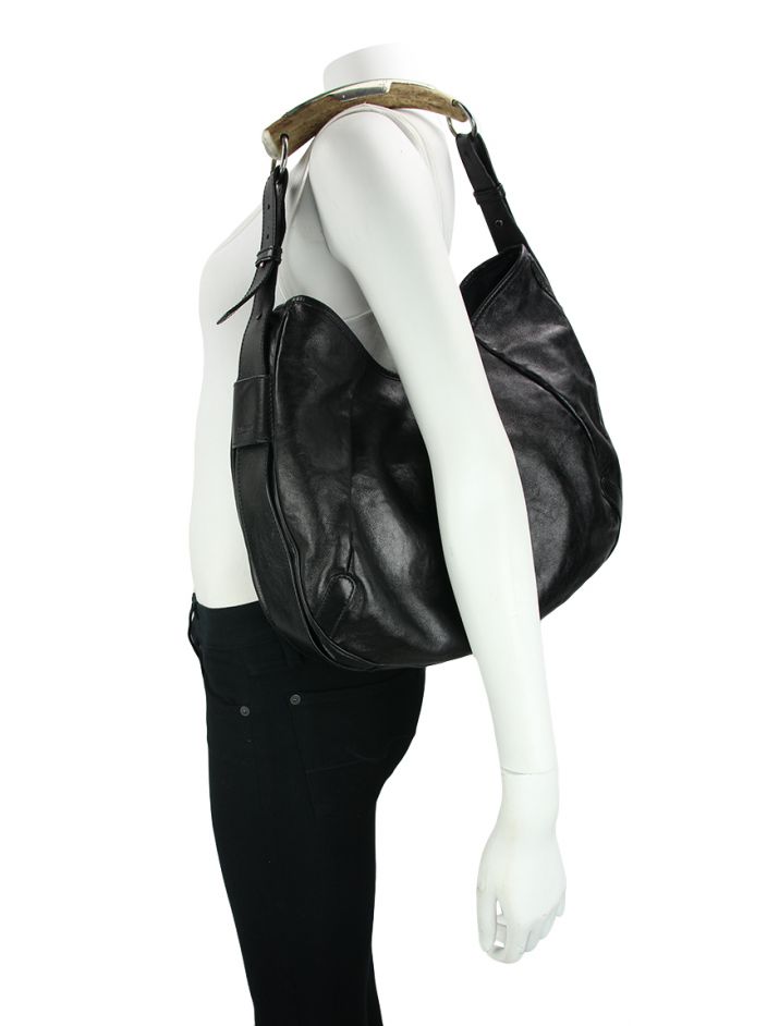 Bolsa Yves Saint Laurent Mombasa Preta - EZ1903 Original