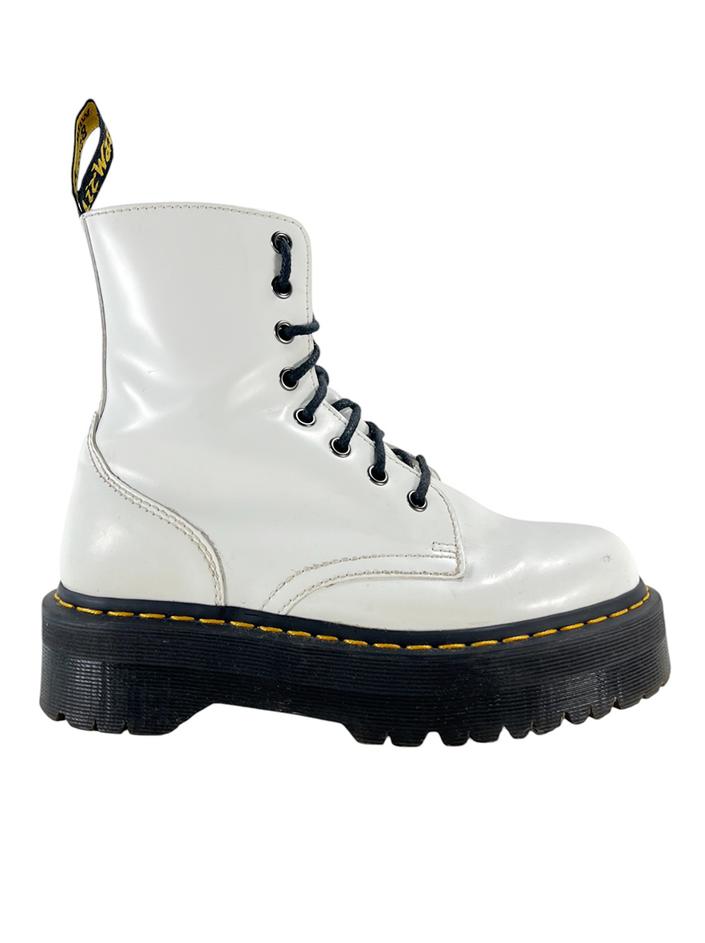 Bota Martens Jadon Branca PVA101 Original Etiqueta Única