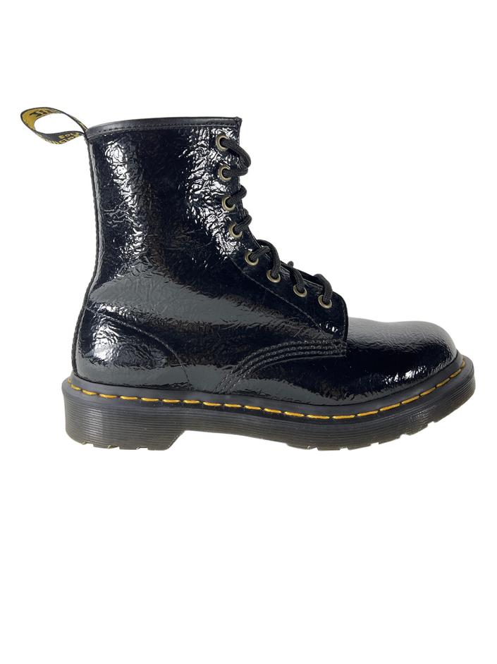 Bota Dr. Martens Verniz Preto - NED12 Original | Etiqueta Única