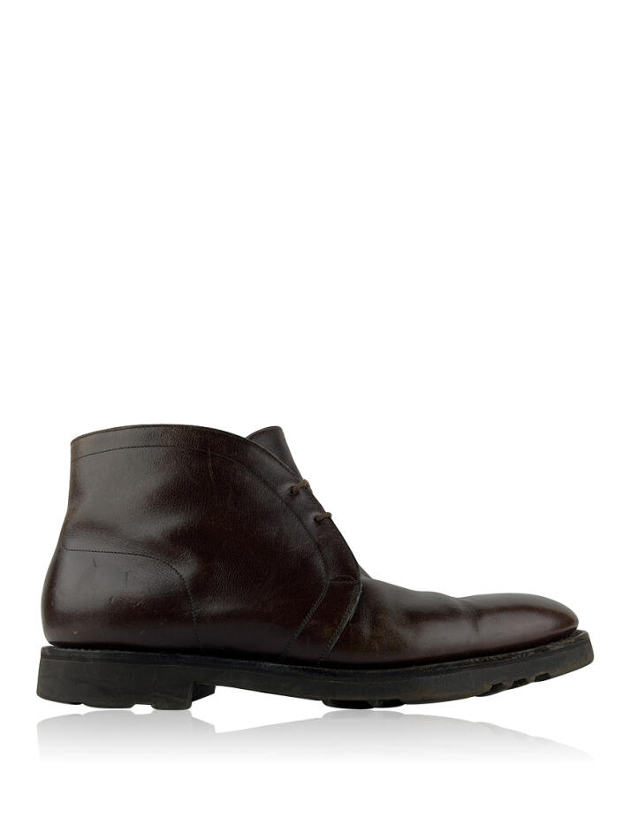 Bota John Lobb Kent Marrom Original - CATJ6 | Etiqueta Única