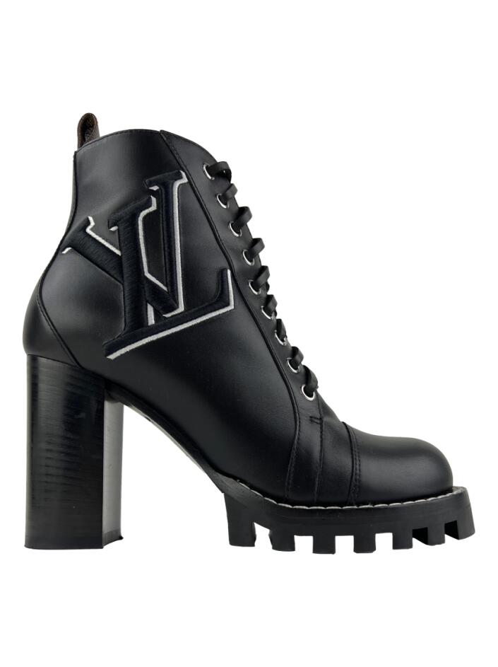 Bota Louis Vuitton Ankle Boot Preta