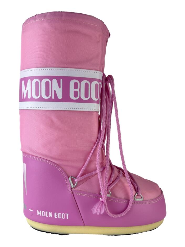 MOON BOOT ピンク EU36/38 bota-moon-boot-tecido-rosa-