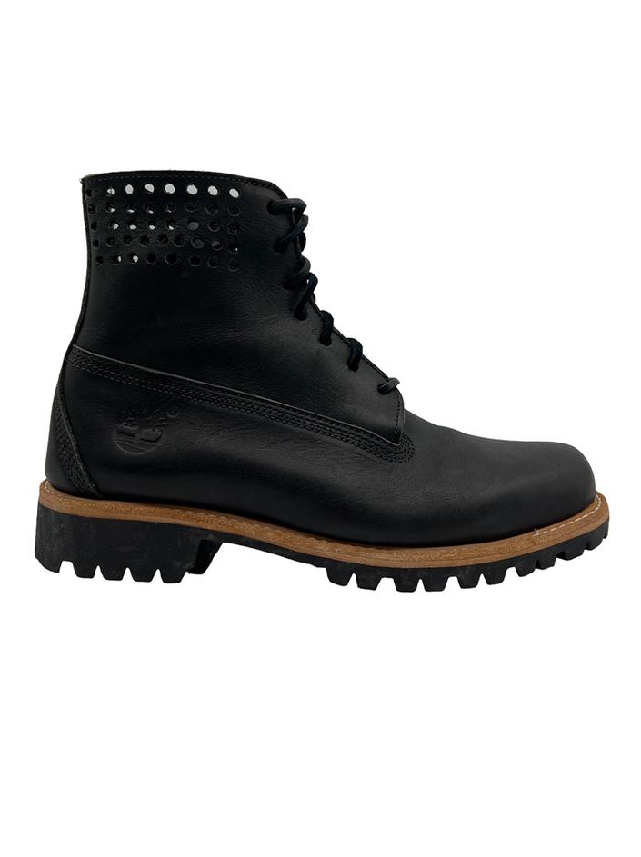 Bota Timberland Couro Preto AFVI202 Original Etiqueta Única