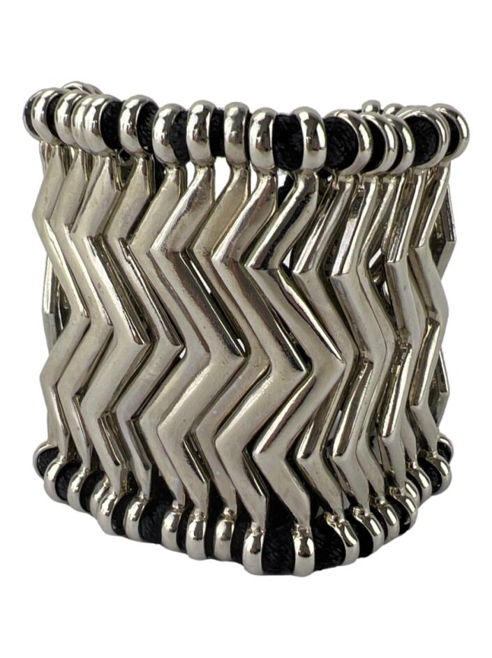 Bracelete Vania Nielsen Tiras Prateado - BHRK1649 Original