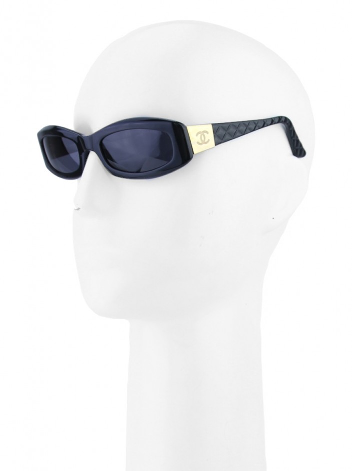Óculos Chanel 5014 Interlocking CC Logo Preto Original - MEW2