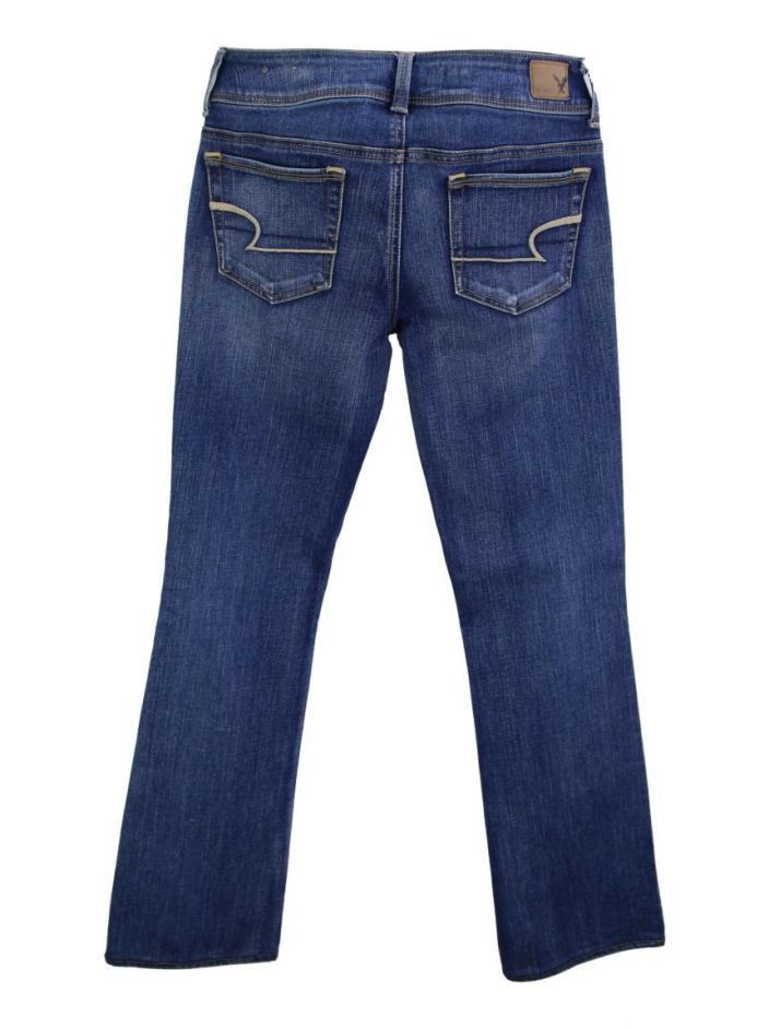 Calça American Eagle Jeans Destroyed Azul Original - KIF20