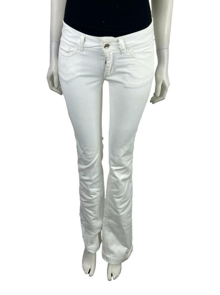 パンツ 00s dolce&gabbana white straight denim Calça Dolce & Gabbana Jeans Branca - SSH124 Original | Etiqueta Única