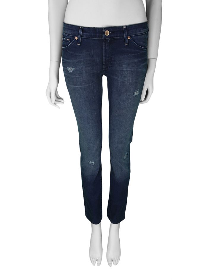 Calça Seven For All Mankind Cristen Azul CXB43 Original