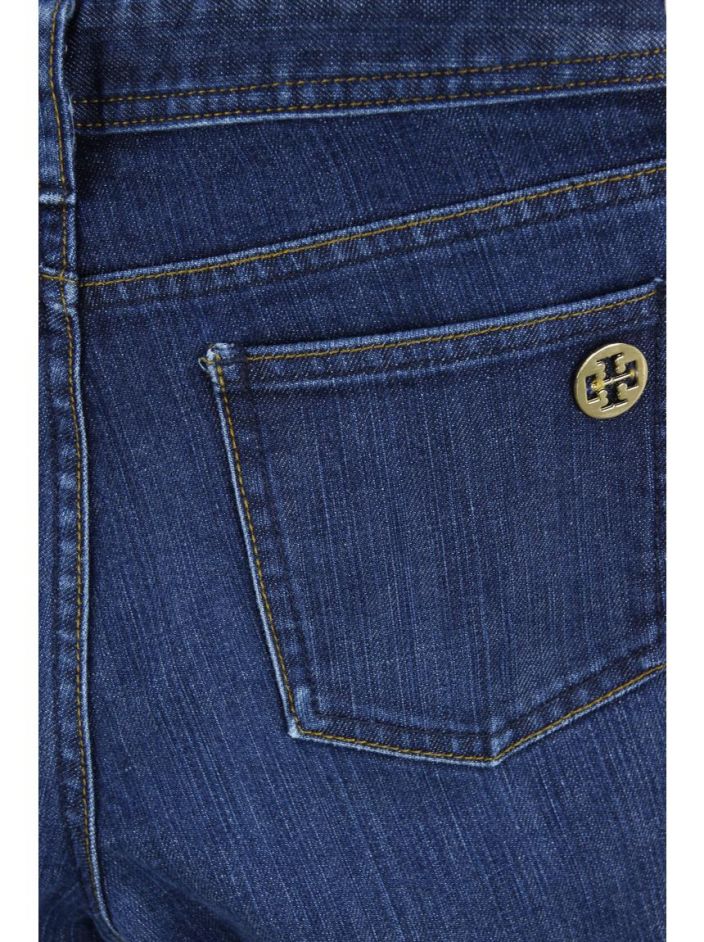 Calça Tory Burch Cropped Jeans Azul Original - LOT236 | Etiqueta Única