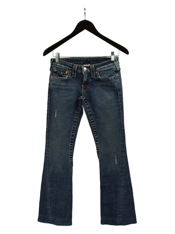 Calça True Religion Jeans Linha Laranja EZ786 Original | Etiqueta